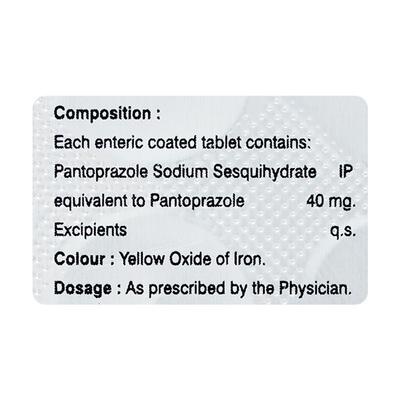 ABIPAN 40 Tablet 10's - Ulcer/Reflux/Flatulence-Aaa