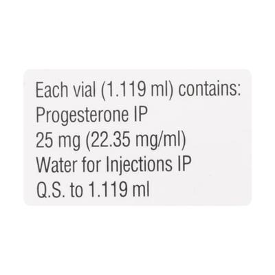 AQUAGEST 25 Injection 1.119ml - Hormonal Therapy-Oes