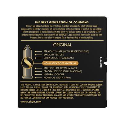 Skyn Condoms - Original Natural Feeling 3's - Plain/Flavoured Condoms