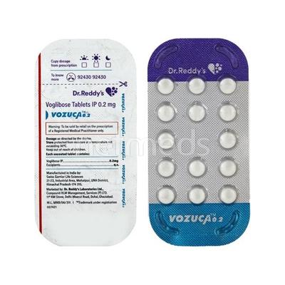 Vozuca 0.2mg Tablet 14'S - Diabetes-Ant