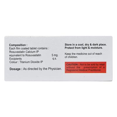 JUBIRA 5 Tablet 15's - High Cholesterol-Dys