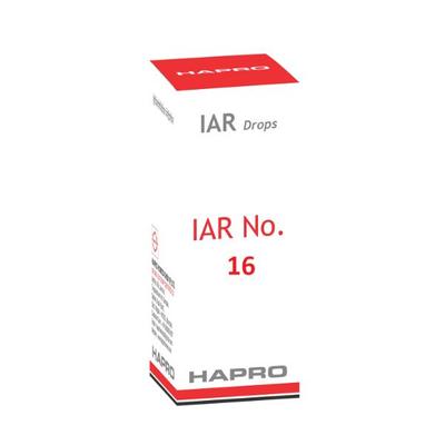 Hapro IAR No.16 Drops 30 ml - Homeopathic Drops