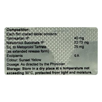 TELIHEP BETA 25 Tablet 10's - Hypertension-Ana