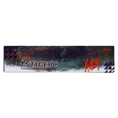 INTAGESIC Gel 30gm - Pain relief-Nsa
