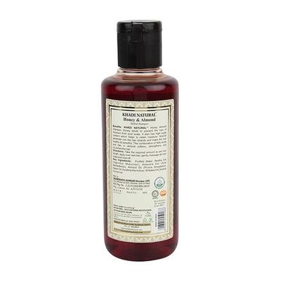 Khadi Natural Hair Cleanser - Honey & Almond 210 ml - Shampoos