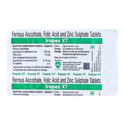 IROPEX XT Tablet 10's - Supplements-Vam