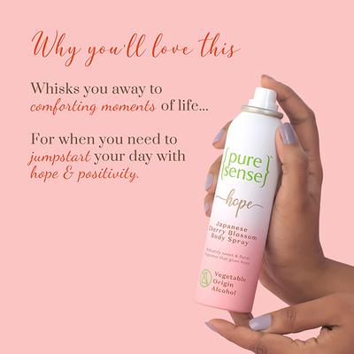 PureSense Hope Japanese Cherry Blossom Body Mist 150 ml - Body Mist/Spray