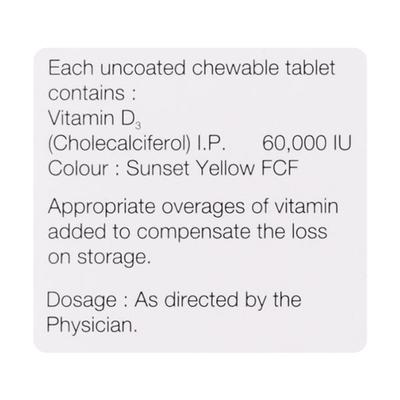 VITAFRIEND D3 Tablet 4's - Supplements-Vit