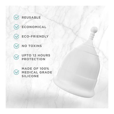 Pee Safe Reusable Menstrual Cup - (Large) - Menstrual Cups