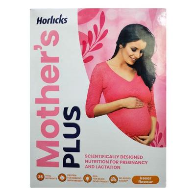 Horlicks Mother's Plus - Kesar Flavour 500 gm - Nutritional Supplements