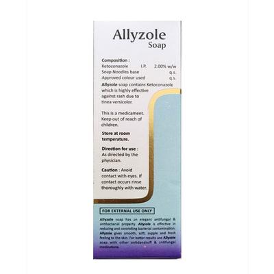ALLYZOLE Soap 75gm - Fungal Infections-Taa