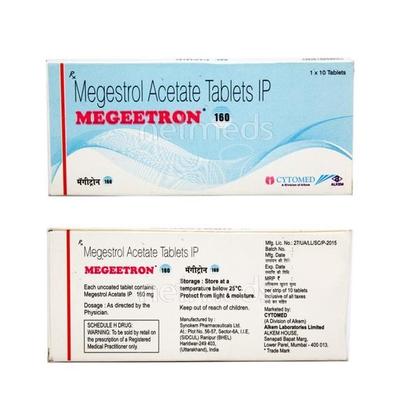 Megeetron 160mg Tablet 10'S - Hormonal Therapy-Oth