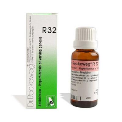 Dr. Reckeweg R32 Antihidrosin Hyperhidrosis of Varying Genesis Drops 22 ml - Homeopathic Drops