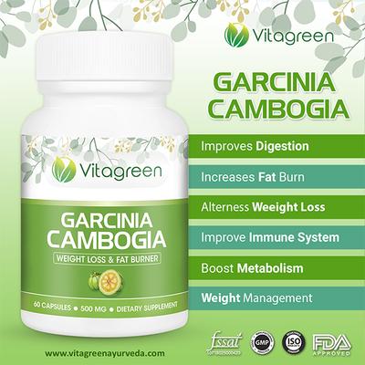VitaGreen Garcinia Cambogia Capsules 60's - Weight Loss