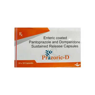 PRAZORIC D Capsule 10's - Ulcer/Reflux/Flatulence-Aaa