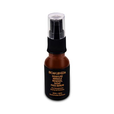 Bioayurveda Basics Moisture Miracle Renewal Night Face Serum 15 ml - Face Serum