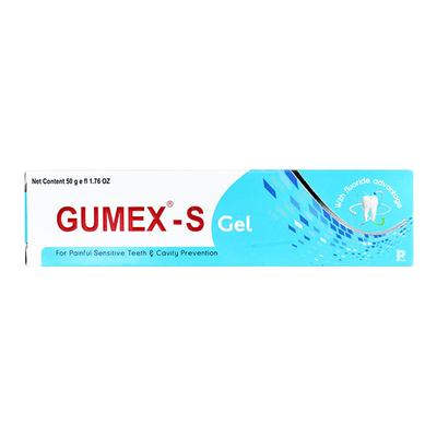 GUMEX S SUGAR FREE Gel 50gm - Oral Care - P-Mou