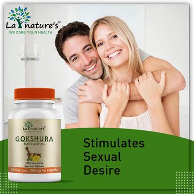 La nature's Gokshura 500 mg Capsule 60's - Speciality Medicines