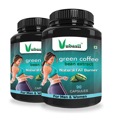 Vubasil Green Coffee Bean Extract Capsule (Pack of 2 x 90's) - Weight Loss