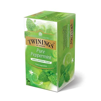 Twinings of London Pure Peppermint Tea Bag - Cool & Refreshing (25 x 1 gm) - Teas