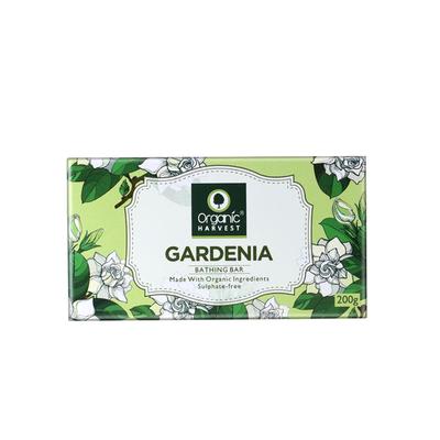 Organic Harvest Bathing Bar - Gardenia 200 gm - Soaps