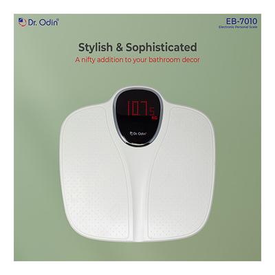 Dr. Odin Electronic Personal Weighing Scale - White (EB-7010) - Weighing Scale