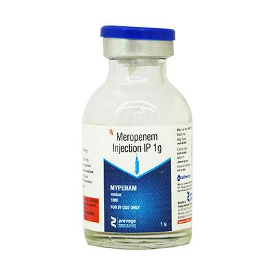 MYPENAM 1000 Injection 1's - Bacterial Infections-OBL