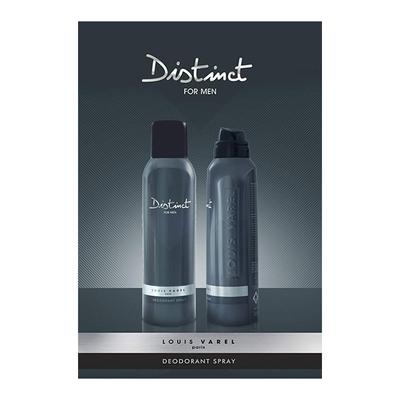 Louis Varel Deodorant Spray - Distinct (Men) 200 ml - Men Deodorants/Roll-Ons