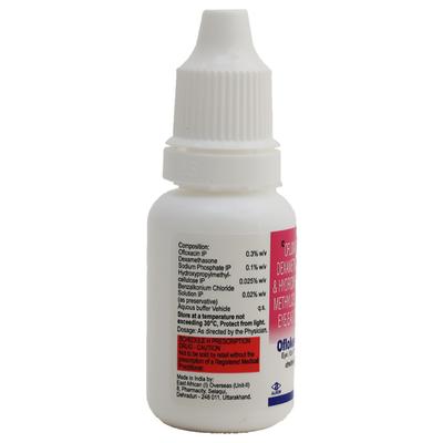 Oflokem D Eye/Ear Drops 10ml - Eye Infections-Eaa