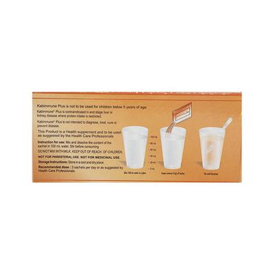 Kabimmune Plus Orange Flavour Sachet 15gm - Supplements-Ent