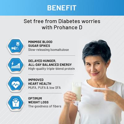 Prohance D Vanilla Powder 400gm - Supplements-Ent