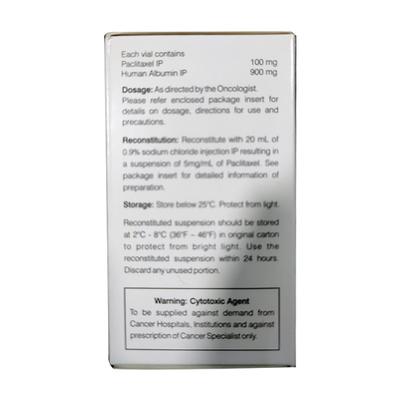 NANO PAC 100mg Injection 1's - Cancer Oncology-Cyt