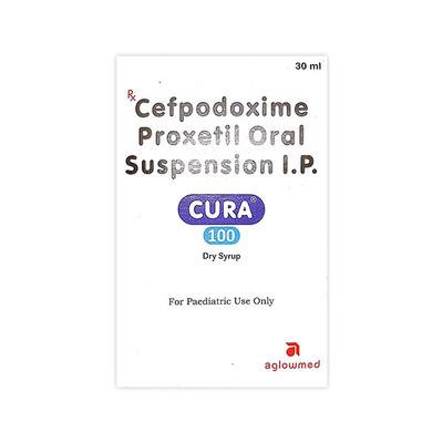 CURA 100 Dry Syrup 30ml - Bacterial Infections-Cep