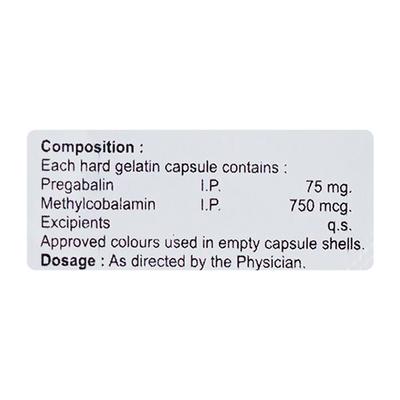 GABAFIX M Capsule 10's - Neuropathic Pain-Dru