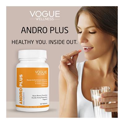 Vogue Wellness Andro Plus Tablet 30's - Speciality Medicines