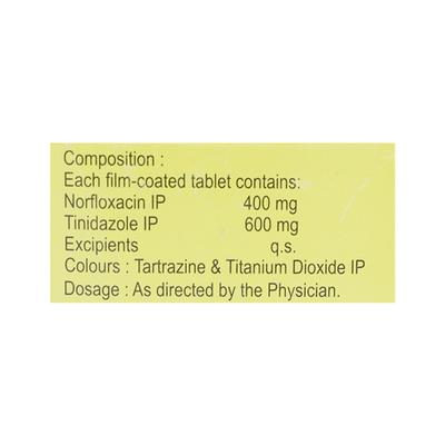 Norflokem TZ Tablet 10'S - Bacterial Infections-OAB
