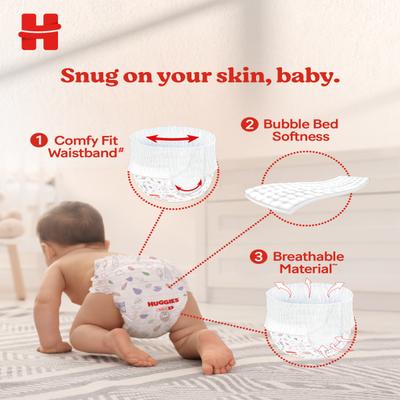 Huggies Complete Comfort Wonder Diaper Pants (L) 28's - Diapers & Wipes