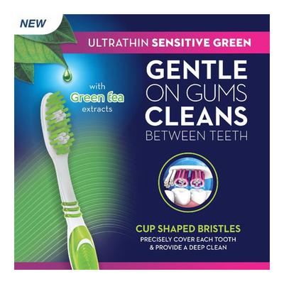 Oral B Ultrathin Green Extra Soft Toothbrush - Sensitive - Toothbrushes