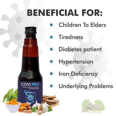 Le-Vanza Covi Pro Herbal Immunity Booster 200 ml - Health Products