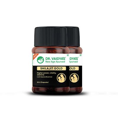 Dr.Vaidya's Shilajit Gold Capsule (Pack of 2 x 30's) - Pure Herbs