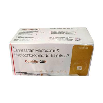 OLMIDIP 20 H Tablet 10's - Hypertension-Ang