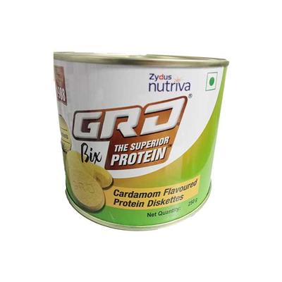 GRD BIX THE SUPERIOR PROTEIN CARDAMOM FLAVOURED Diskettes 250gm - Supplements-Vam