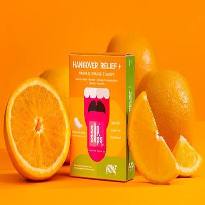 Slip Slips Hangover Relief + Slips - Natural Orange Flavour 30's - General Health