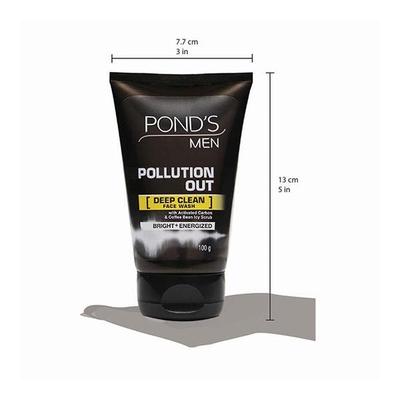 POND'S Men Pollution Out Face Wash 100 gm - Face Wash & Cleansers