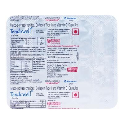 TENDOWELL Capsule 10's - Supplements-Sup