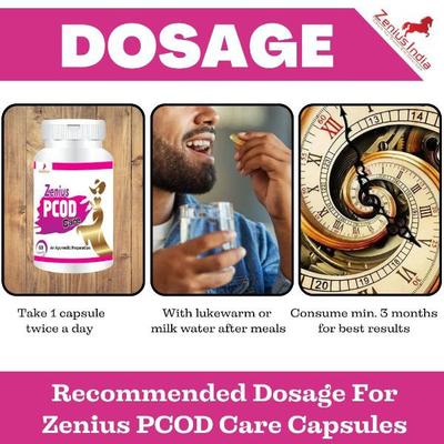 Zenius PCOD Care Capsule 60's - Speciality Medicines