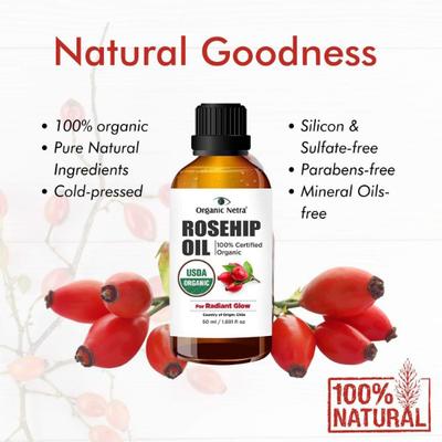 Organic Netra Rosehip Oil 50 ml - Hair Oils
