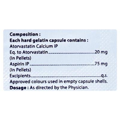 ATROSURE A 20/75 Capsule 10's - Blood Clot-Ant