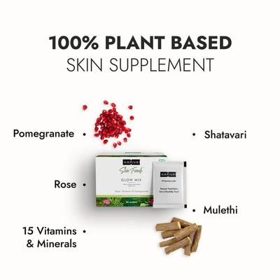 Kapiva Skin Foods Glow Mix Powder 108 gm - Personal Care (Ayush)