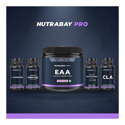 Nutrabay Pro EAA + Electrolytes - Lychee Crush 250 gm - Amino Acids